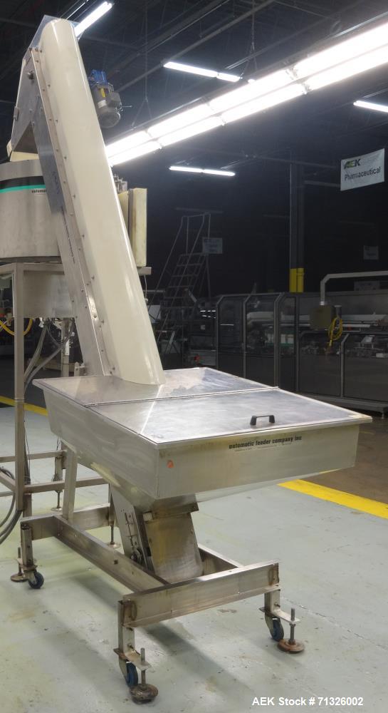 Used Hoppmann Model FT301RLDSA Centrifugal Cap Feeding and Sorting System