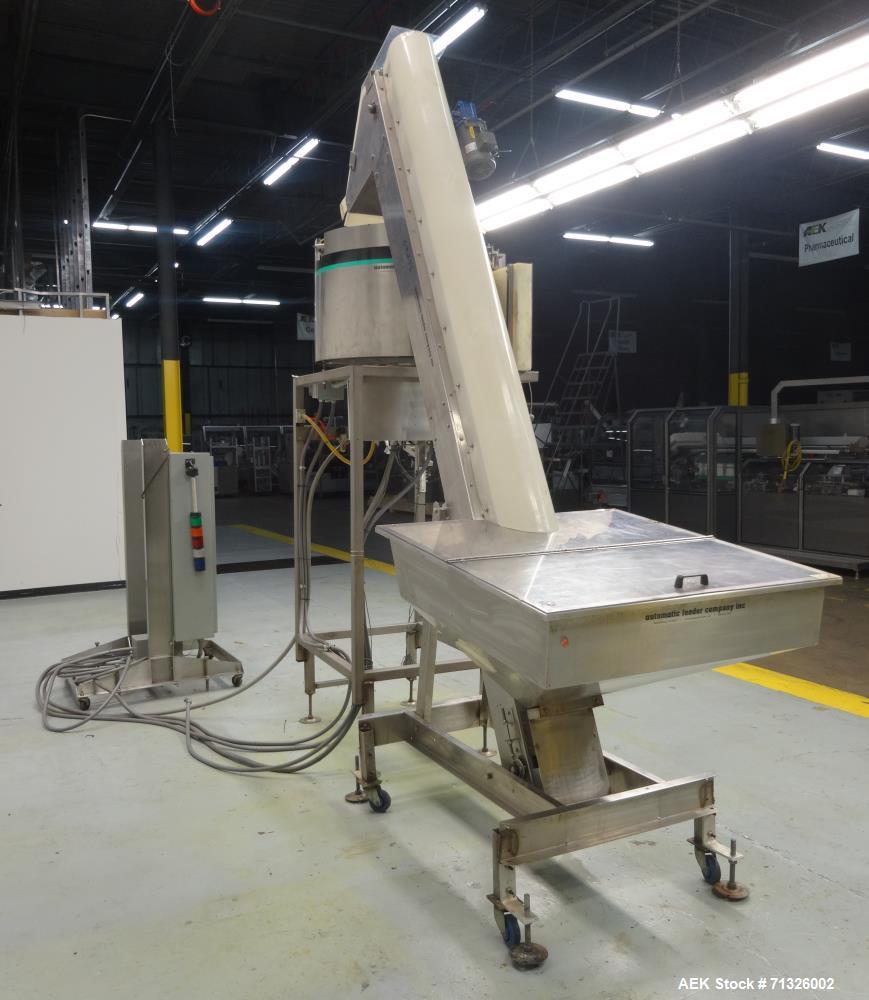 Used Hoppmann Model FT301RLDSA Centrifugal Cap Feeding and Sorting System