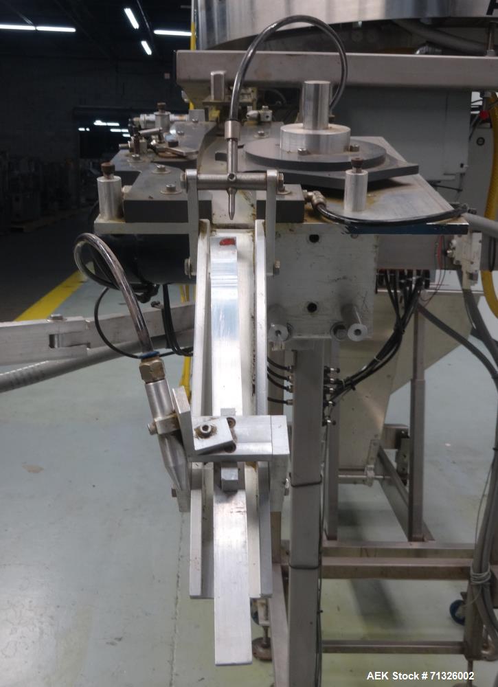 Used Hoppmann Model FT301RLDSA Centrifugal Cap Feeding and Sorting System