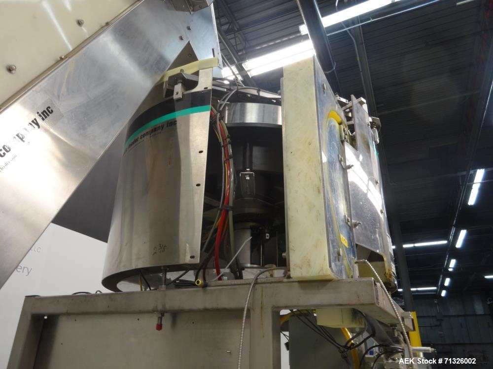 Used Hoppmann Model FT301RLDSA Centrifugal Cap Feeding and Sorting System