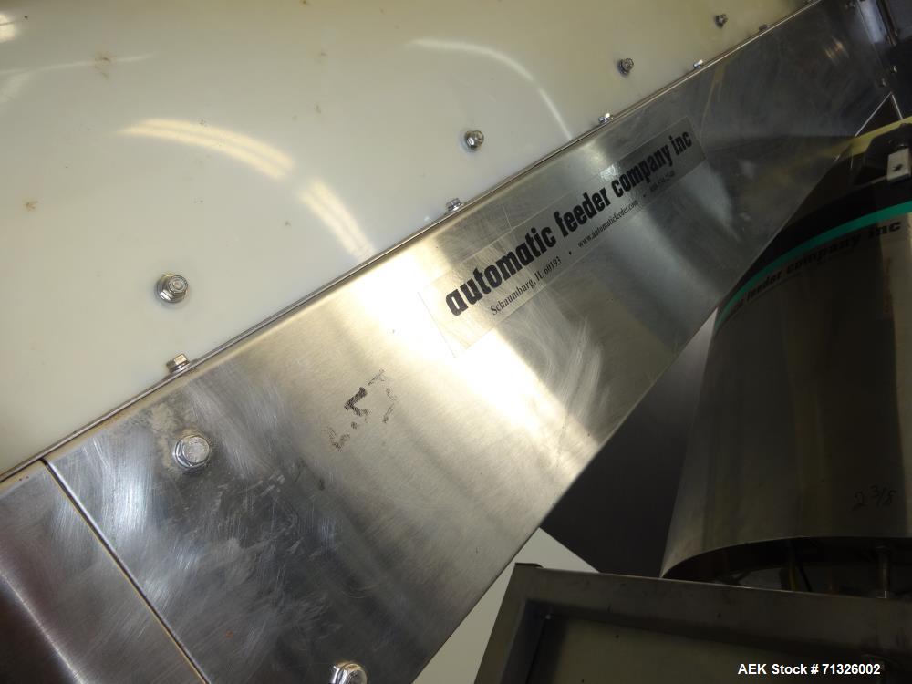 Used Hoppmann Model FT301RLDSA Centrifugal Cap Feeding and Sorting System