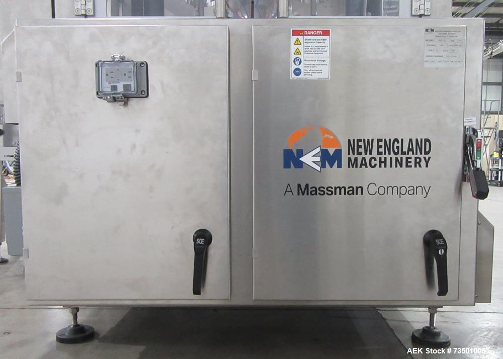 Unused New England Machinery NERCC-6 Chuck Capper with Changeparts for 53MM,63MM, 89MM, 110MM and 120MM Diam Caps