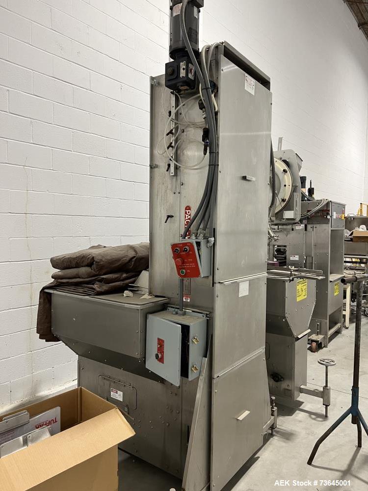 Used Pack West Royal 6 Technovolt Spindle Capper/Retorquer – High-Speed Bottle Capping System with Cap Elevator