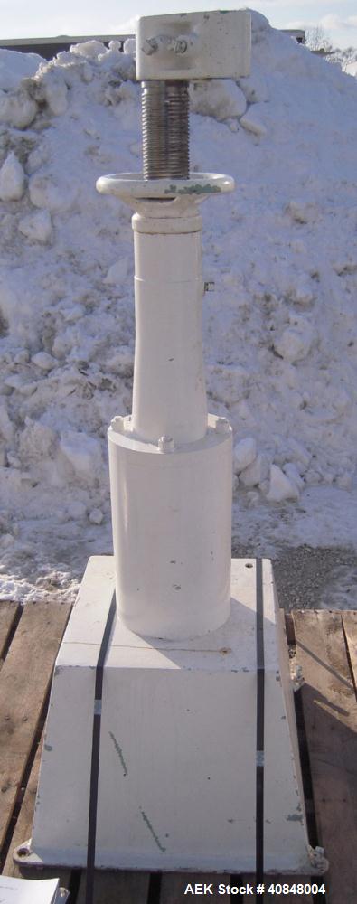 Used Consolidated TG-6-15 Rotary Chuck Capper. Capable of speeds up to 75-150 cpm. Currently set up for 24mm caps. Includes (1) Consolidated vertical sorter, model F30, driven by a 3/4 hp, 3/60/208-2...