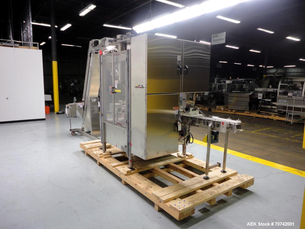 Used Fowler Zalkin Automatic Rotary Chuck Snap Capper, Model CAS-4/360