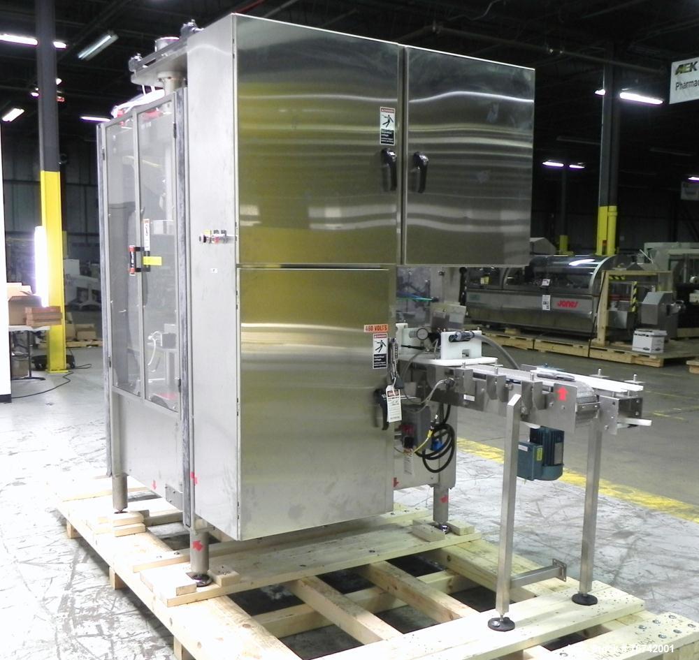 Used Fowler Zalkin Automatic Rotary Chuck Snap Capper, Model CAS-4/360