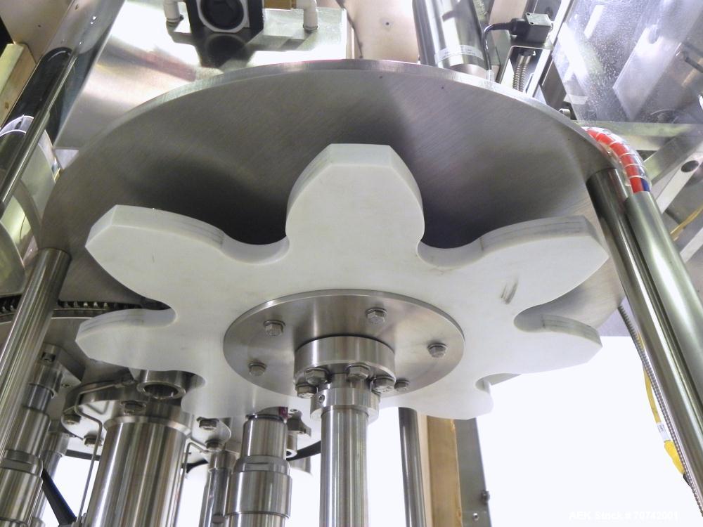 Used Fowler Zalkin Automatic Rotary Chuck Snap Capper, Model CAS-4/360