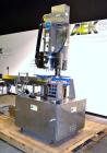 Used Alcoa Packaging Equipment 8 Head Rotary Chuck Capper, Model F-212-4. Capable of line speeds of 100 to 440/minute. Maximum container diameter 4.312’’, height 5-14’’, pitch diameter stars 12’’. Se...