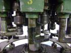 Used Consolidated Rotary Capper, Model TG-10-15. Capable of speeds up to 375 BPM. Has a Consolidated model F36 cap sorter. Cap size range: 13 - 70 mm (with proper change parts). Currently set up for ...
