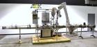 Used Consolidated Model TG-10-15 Rotary Capper. Capable of speeds up to 375 BPM. Has a Consolidated model F30 pin dial cap sorter with floor level cap feeder and worm to star container handling. Cap ...