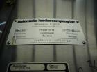 Used Hoppmann Model FT301RLDSA Centrifugal Cap Feeding and Sorting System