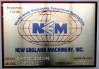 Used- New England Machinery Model NERSC-16, 16 Head Rotary Chuck Capper