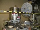 Used Consolidated TG-6-15 Rotary Chuck Capper. Capable of speeds up to 75-150 cpm. Currently set up for 24mm caps. Includes (1) Consolidated vertical sorter, model F30, driven by a 3/4 hp, 3/60/208-2...