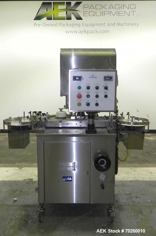 Used Chase Logeman Model CC-12 Single Head Chuck Screw Capper