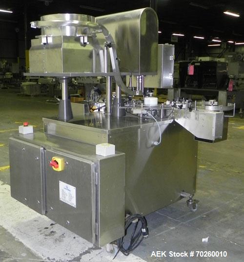 Used Chase Logeman Model CC-12 Single Head Chuck Screw Capper