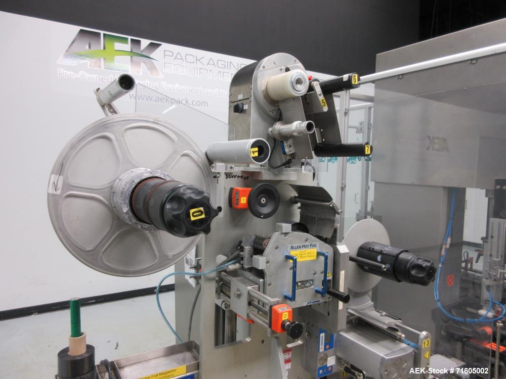 Used- Groninger KVG Single Head Cosmetic Chuck Capper.