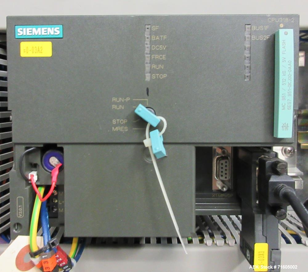 Used Groninger KVG Single Head Cosmetic Chuck Capper.
