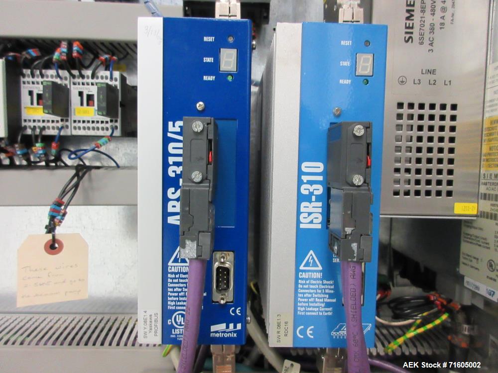 Used Groninger KVG Single Head Cosmetic Chuck Capper.
