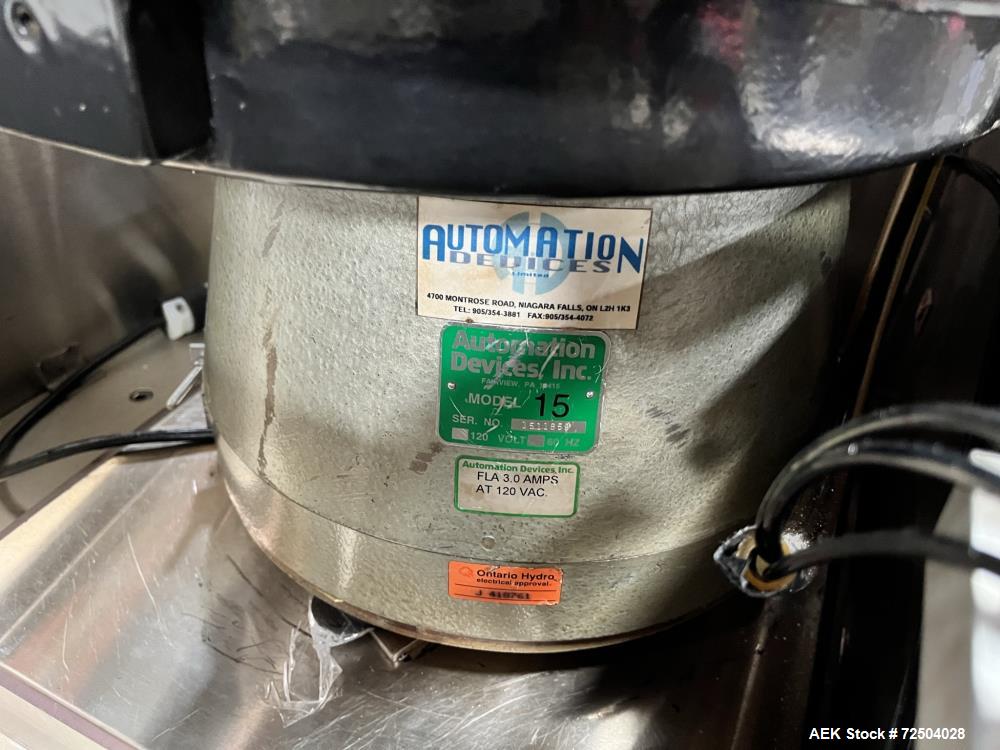 Used DT Kalish (IMA) Single Head Chuck Capper