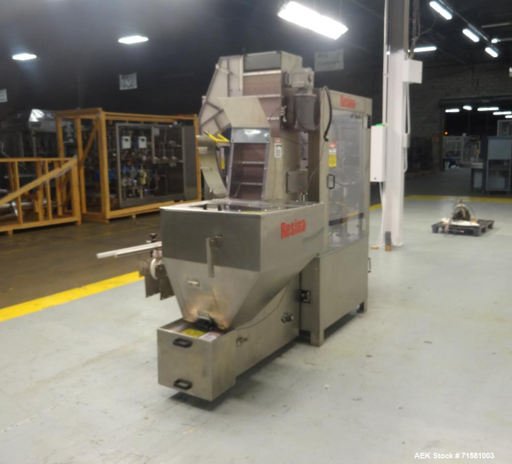 Used Resina Model NRS-51-HES-12 Single Chuck Capper
