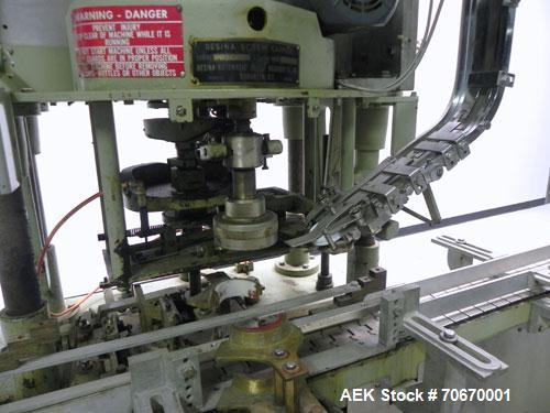 Used Resina Model S-30 Automatic Single Head Chuck Capper