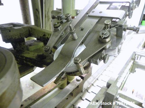 Used Resina Model S-30 Automatic Single Head Chuck Capper
