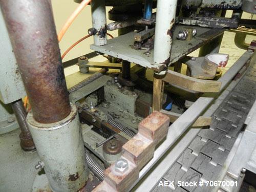 Used Resina Model S-30 Automatic Single Head Chuck Capper