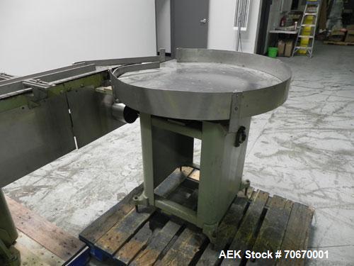 Used Resina Model S-30 Automatic Single Head Chuck Capper