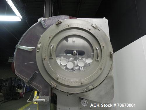 Used Resina Model S-30 Automatic Single Head Chuck Capper