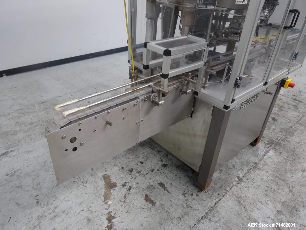 Used Resina Model S-30 Single Chuck Screw Capper