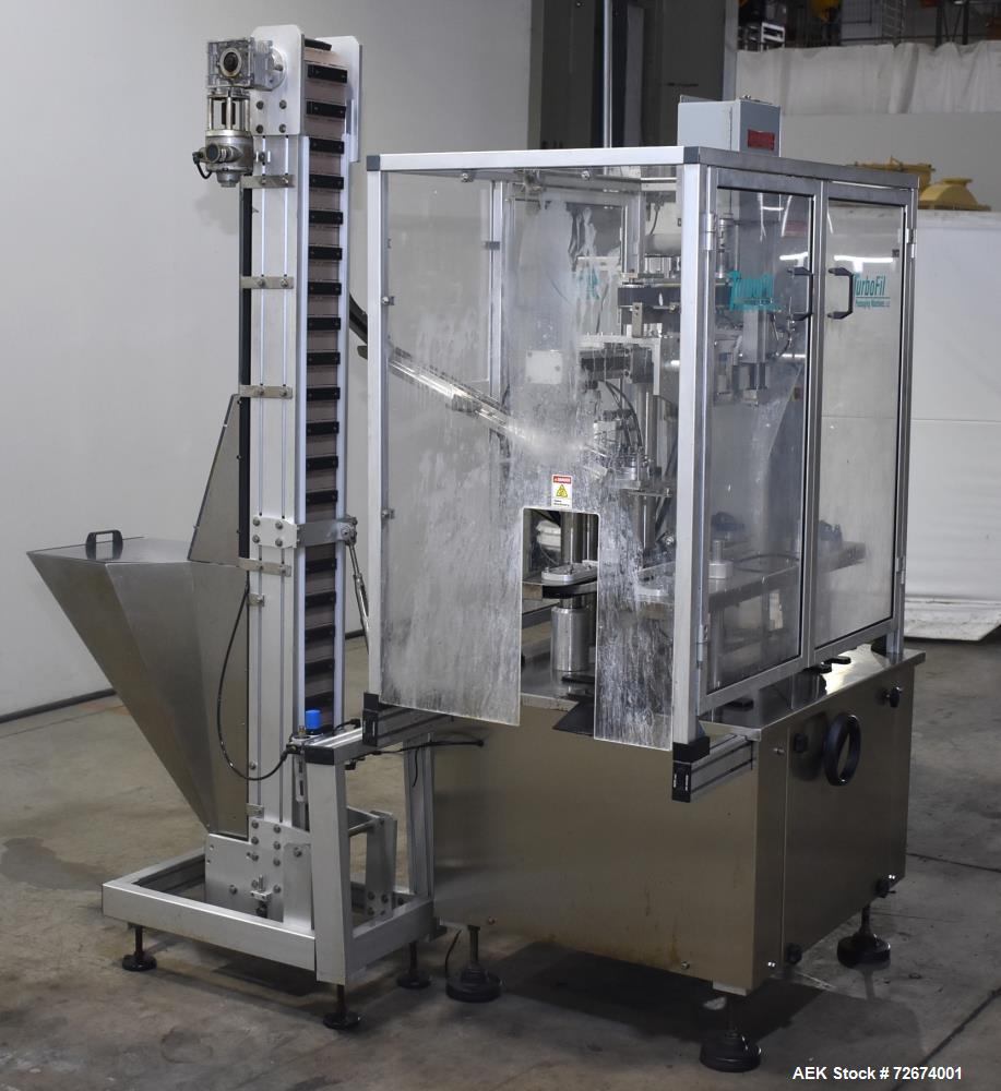 Used- TurboFil Packaging Machines Hybrid Capper