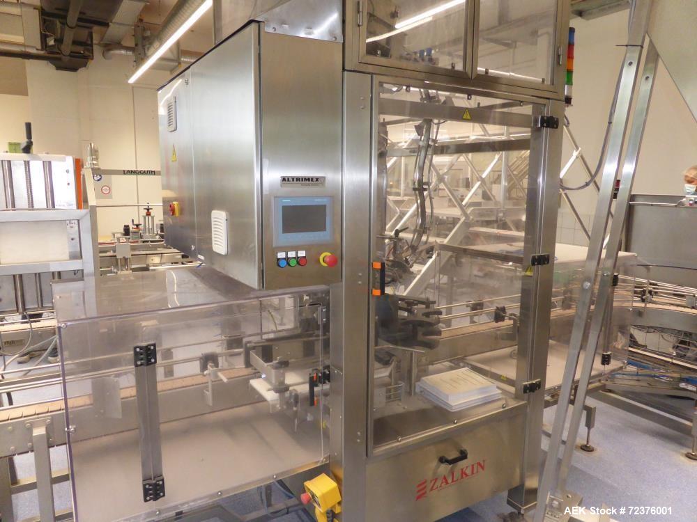 Used Zalkin TM300 Single-Head Automatic Capper