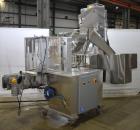 Used Balpack Automatic 2-Station Chuck Capper, Model CEIB. Fully Automatic 2 station inline chuck capper. Capable of speeds up to 55 BPM. Large format cap size range: 45mm-120mm (dia) with changepart...