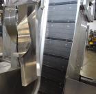 Used Balpack Automatic 2-Station Chuck Capper, Model CEIB. Fully Automatic 2 station inline chuck capper. Capable of speeds up to 55 BPM. Large format cap size range: 45mm-120mm (dia) with changepart...