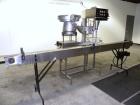 Used Kalish Starcap MK V Automatic Chuck Capper. Capable of speeds up to 80 containers per minute. Model 92900, single head chuck capper Has star wheel indexing for container and was last running 16o...