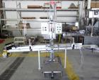 Used Kalish Inline Cap Torquer, Model Torqit 5750. Designed to tighten caps up to 90 bottles per minute by means of a slip clutch, which is adjustable to provide the desired torque. Unit is construct...