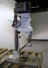 Used Swan-Matic Cap Master Single Cycle Bench Top Capper, Model C300. Up to 40 caps per minute. Driven by a 1/4 hp, 90 volt, 1750 rpm DC motor with a Swan-Matic model C302E controller. Manual adjusta...