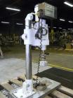 Used Swan-Matic Cap Master Single Cycle Bench Top Capper, Model C300. Up to 40 caps per minute. Driven by a 1/4 hp, 90 volt, 1750 rpm DC motor with a Swan-Matic model C302E controller. Manual adjusta...