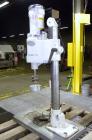 Used Swan-Matic Cap Master Single Cycle Bench Top Capper, Model C300. Up to 40 caps per minute. Driven by a 1/4 hp, 90 volt, 1750 rpm DC motor with a Swan-Matic model C302E controller. Manual adjusta...