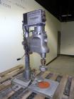 Used Swanmatic Cap Master Single Cycle Bench Top Capper, Model C300. Up to 40 caps per minute. Driven by a 1/4 hp, 90 volt, 1750 rpm DC motor with a Swan-Matic model C302E controller. Manual adjustab...