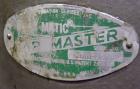 Used Swan-Matic Cap Master Single Cycle Bench Top Capper, Model C300. Up to 40 caps per minute. Driven by a 1/4 hp, 90 volt, 1750 rpm DC motor with a Swan-Matic model C302E controller. Manual adjusta...