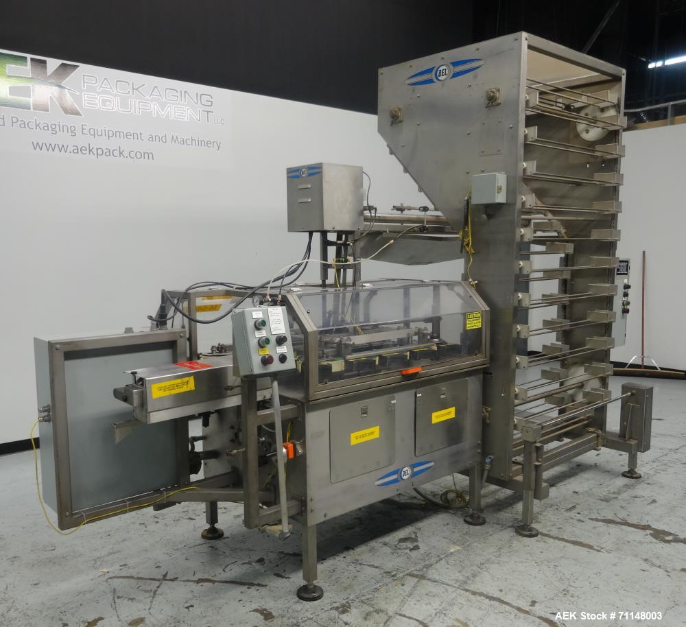 Used Del Packaging Model ASRL-CB Overlidder