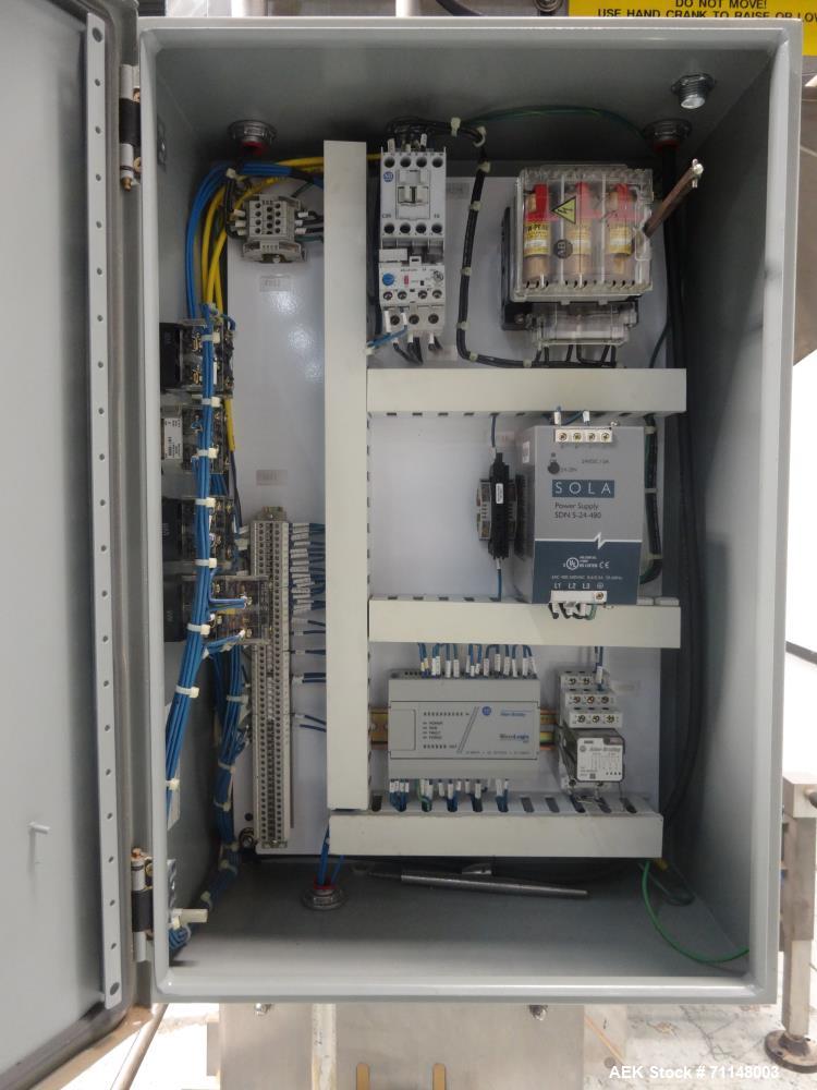 Used Del Packaging Model ASRL-CB Overlidder