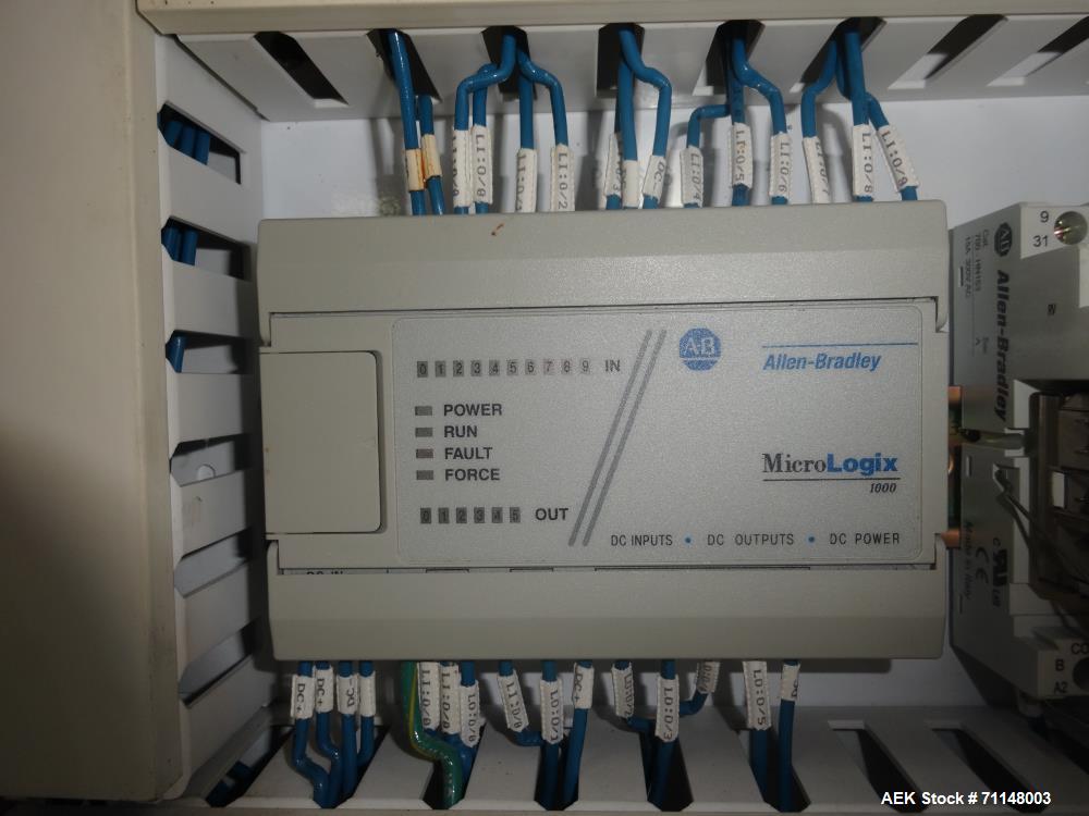 Used Del Packaging Model ASRL-CB Overlidder