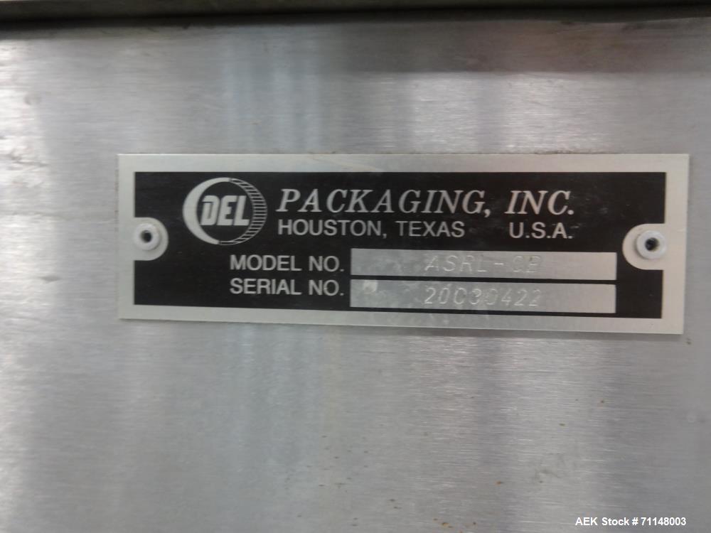 Used Del Packaging Model ASRL-CB Overlidder