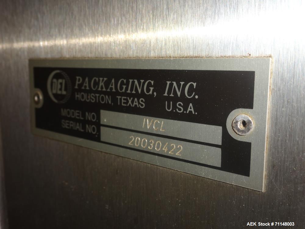 Used Del Packaging Model ASRL-CB Overlidder