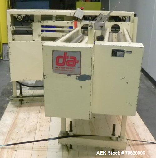 Used Donahower Model SRH-LS7 Over-Lidder applicator. Dual purpose overlidder switchable for 401 amd 502 can lids. Spinning rod lid magazines. Last running coffee cans.