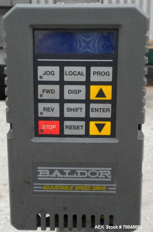 Used Holmatic Horizontal Overcapper/Lidder, stainless/aluminum construction, model PH-31. Last running 211 lids. 46" long single lane rollers, driven by a 1/4 hp, 3/60/230/460 volt, 1725 rpm motor. R...