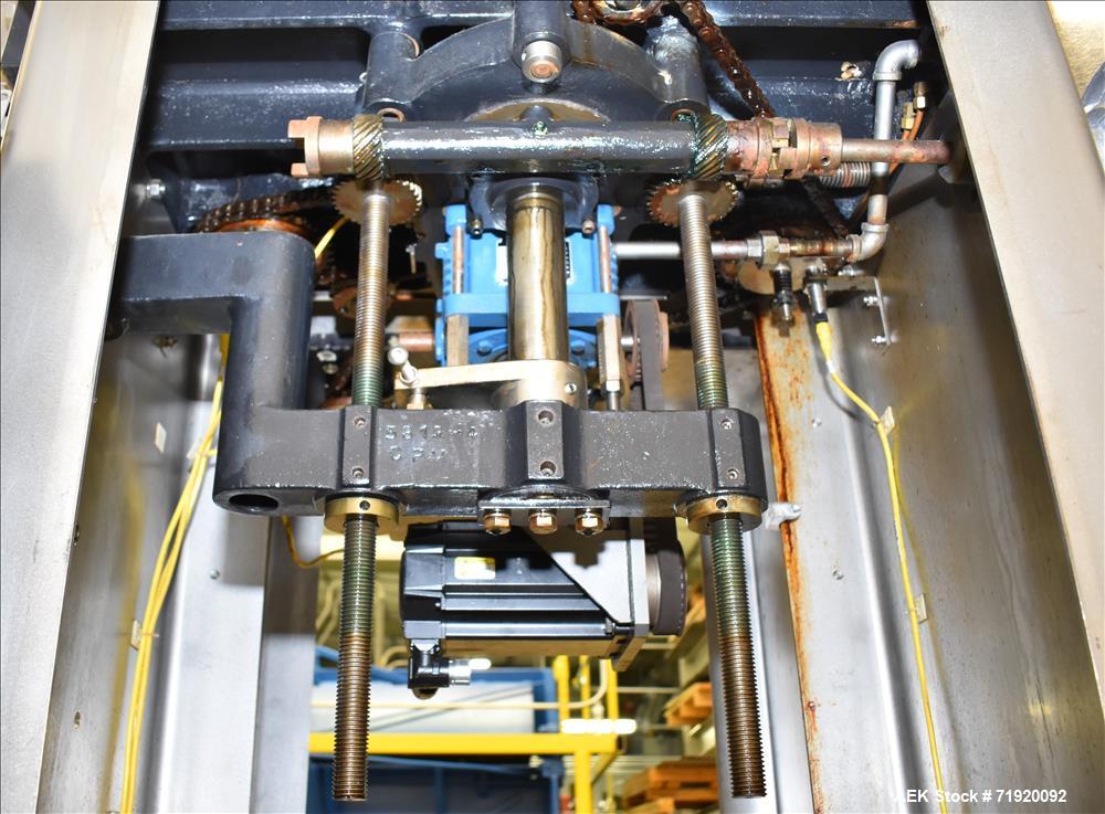 Used Change Parts Inc 8-Head Press on "Snap" Capper, Model SC-8-15.