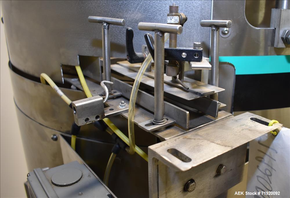 Used Change Parts Inc 8-Head Press on "Snap" Capper, Model SC-8-15.